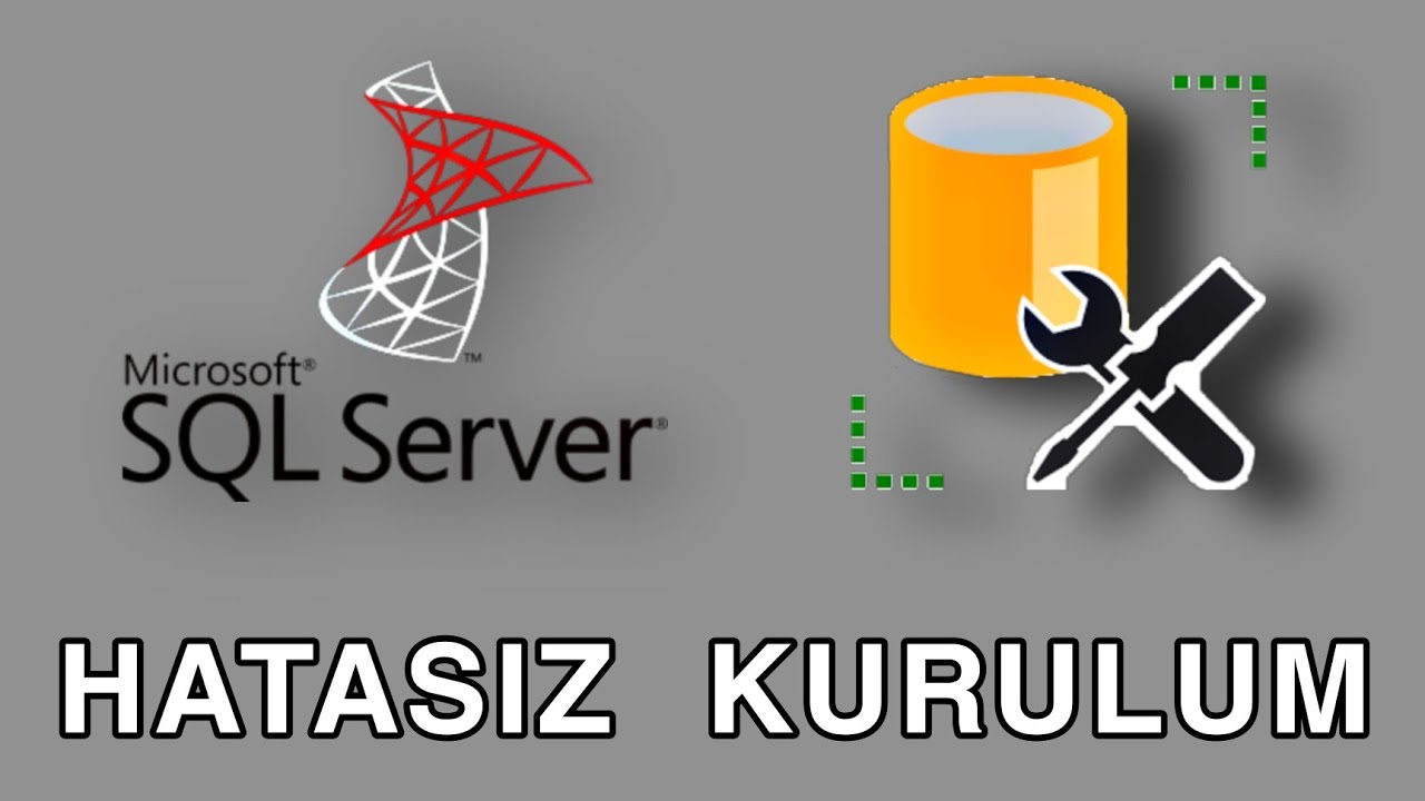 SQL SERVER & SSMS KURULUM - YouTube
