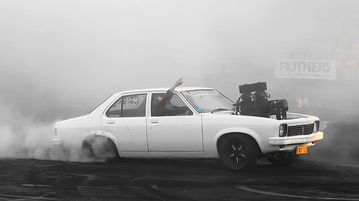 FAT LX BLOWN TORANA AT BURNOUT OUTLAWS 3