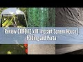 Review CORE 12'x10' Instant Screen House | Folding and Portable Large Pop Up Canopy Shelter with Inc