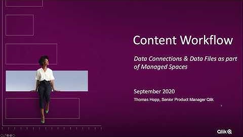 Content Workflow DataFiles and Connections in Managed Spaces - Qlik Cloud