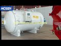 DN1520 industrial canvas shoes vulcanizing autoclave for rubber curing