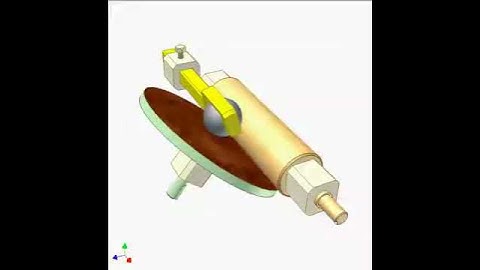 Mechanism of Friction ball variator 1