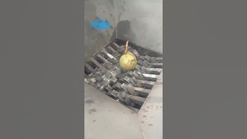 coconut shell shredder machine cokernut crushing machine