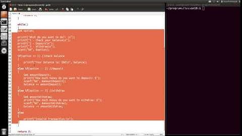 How Does  ATM Working Process Developed Using C-LANGUAGE Programing?