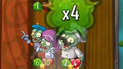 Binary stars boosting all zombies with 4X attack | Ohio Mod | PvZ Heroes