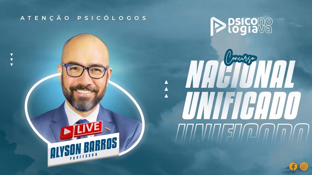 Concurso Nacional Unificado 2024 Vagas de Psicologia YouTube