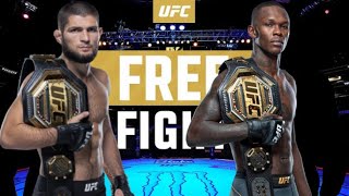 ISREAL ADESANYA vs KHABIB NURMAGOMEDOV / FULL FIGHT / FREE FIGHT / #ufc #mma #fighting