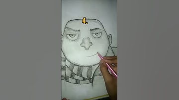 Which one is correct for Gru from Despicable Me🧐🧐 #shorts #despicableme#drawing