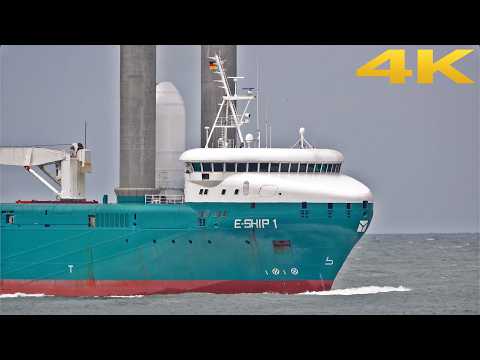 🛳️ MASSIVE SHIPS AT ROTTERDAM 🇳🇱 HARBOR ⚓️ WITH E-SHIP 1 AND MORE | 4K SHIPSPOTTING COMPILATION 2026