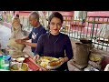 Hardworking nandini didi selling pure bengali lunch thali with her family  street food india