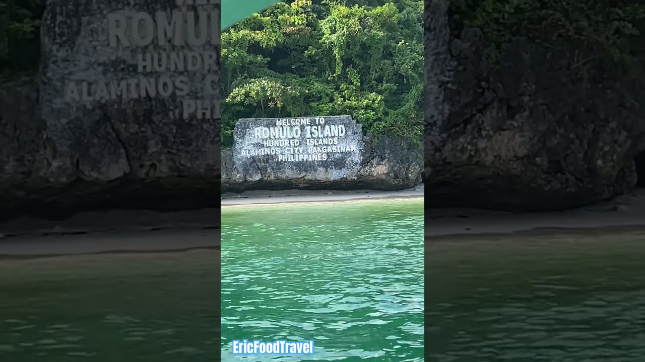 Romulo Island Hundred Islands Boat Ride