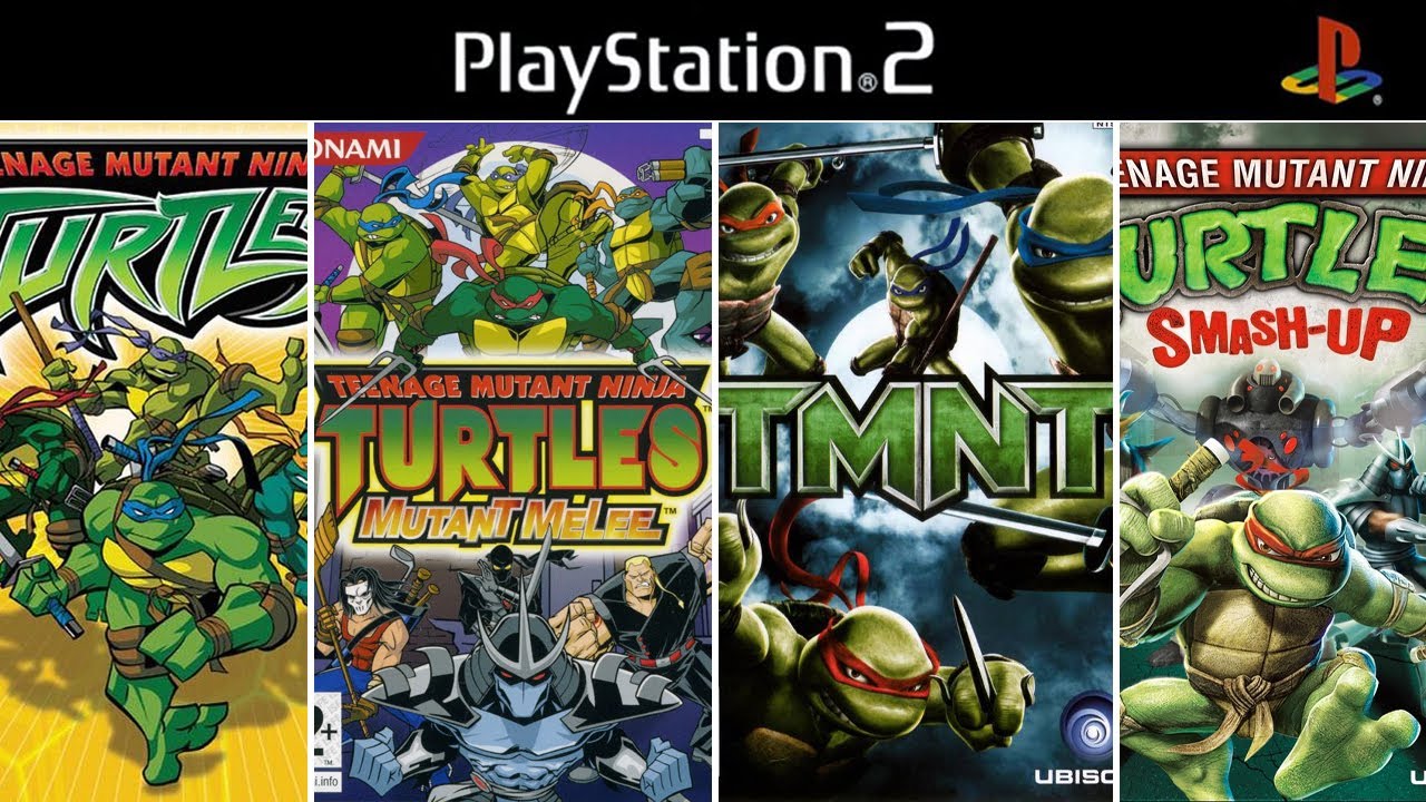 Teenage Mutant Ninja Turtles Games for PS2 