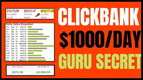 🔥 Clickbank Training | Step By Step Affiliate Marketing $1000/Day Guru Secret For Beginners 🔥