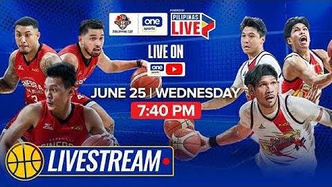 LIVE: BRGY. GINEBRA vs. SAN MIGUEL | PBA SEASON 49 PHILIPPINE CUP SEMIFINALS | June 25, 2025