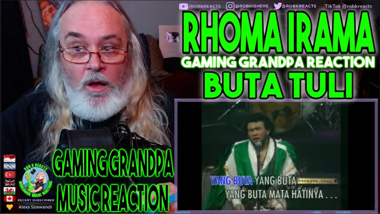Rhoma Irama - New Indonesian Reaction - Buta Tuli From Gaming Grandpa