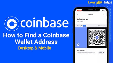 Coinbase Tutorial: How to Find a Coinbase Wallet Address