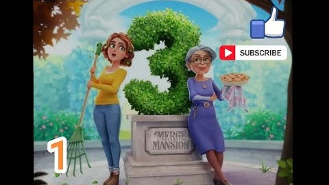 Merge Mansion Gameplay Part 1 (Android,Ios)