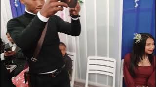 wedding Mr. pelshon 💞 Miss. Albina... ha UMTA Village