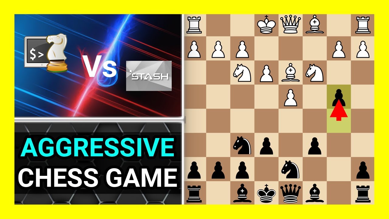Aggressive Chess Engine Game, Booot 7.3 vs Stash 34.0, Watch and Learn ...