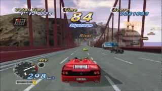 OutRun 2006 Coast 2 Coast OutRun Mode 15 continuous course [720p:30fps] part2 June 2012