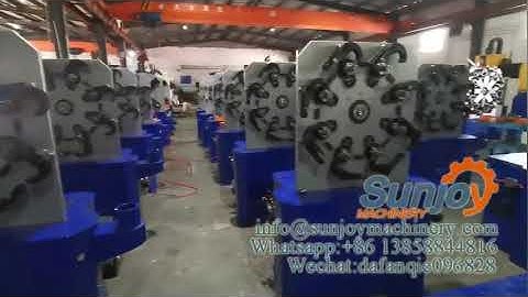 230  Sunjoy Machinery Workshop, CNC spring machine, Compression and extension spring machine.