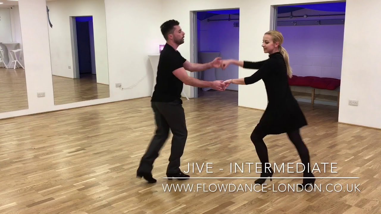 How to dance Whip with Throwaway, Double Whip, Windmill, Rolling of the Arm, Stop & Go in Jive