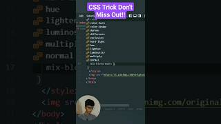 Mix Blend Mode Property in CSS | CSS Tips #shorts #coding #css3