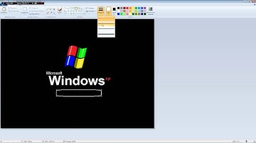 Windows XP MS Paint
