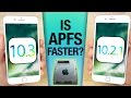 iOS 10.3 vs 10.2.1 Speed Test! Is APFS Faster?