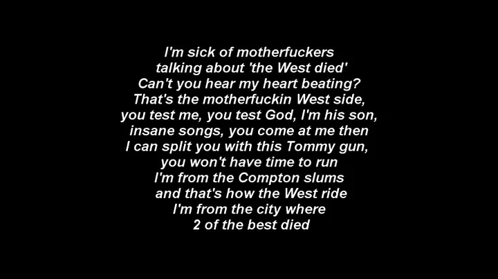 The Game Feat. Kendrick Lamar - The City Official Lyrics [The R.E.D. Album]