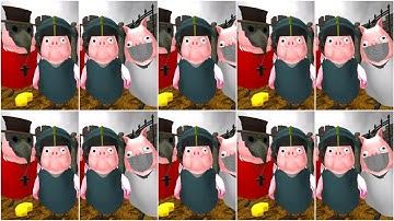 Caught battle #28 _ Piggy Doctor Neighbor escape Gameplay (Android/iOS)