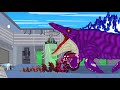 Evolution of mosasaurus zilla kaiju rescue baby dinosaurs godzilla cartoon compilation