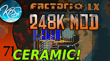 Factorio 248k Mod 71 - ALUMINUM CERAMIC OUTPOST! - Tips & Tricks