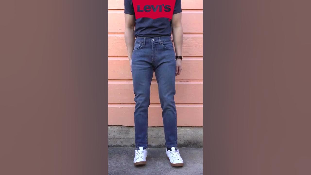 Levi's Regular VS Slim Taper Explained in 15 Seconds! 🤯 (502 VS 512) -  YouTube