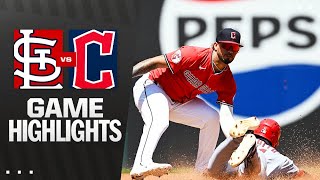 Cardinals Vs. Guardians Game Highlights 62925 Mlb Highlights