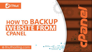 How to Backup Website from cPanel | Backup Hosting Data - IT Nut