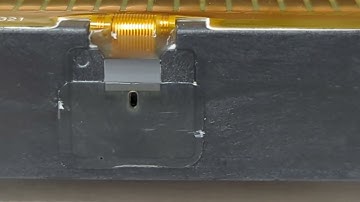 Fujifilm Dimatix DMP Head (the purpose of the white sticker...)