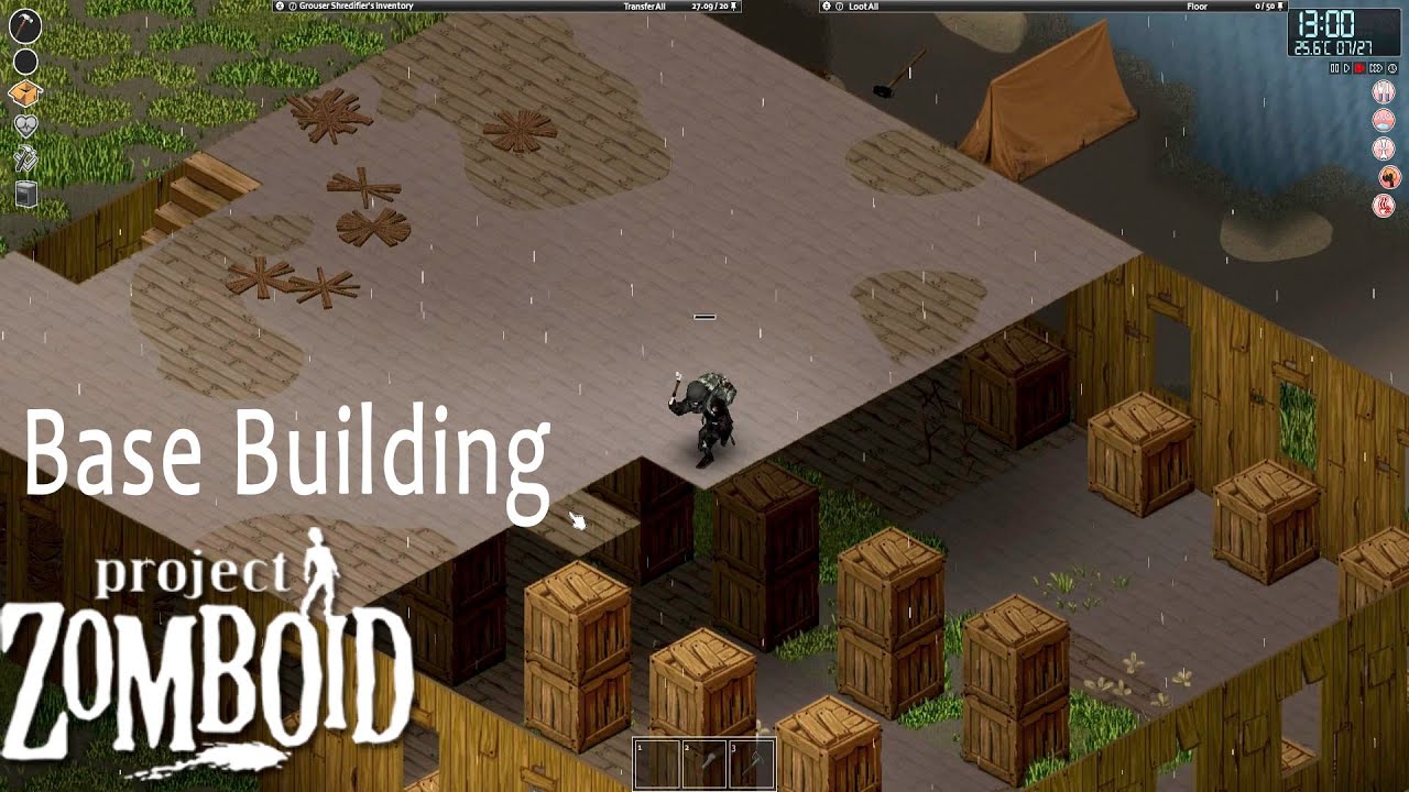 Building a Base From Scratch |Project Zomboid| Ep.13 Other Side Of Raven  Creek - YouTube