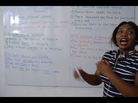 RIS English Basic 3,simple present tense. - YouTube