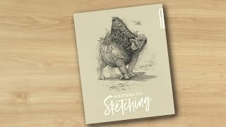 Masters of Sketching by 3DTotal Publishing (book flip)