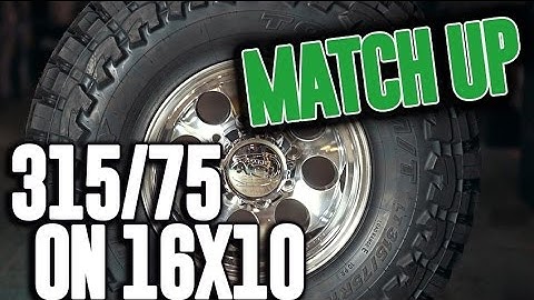 Custom Offsets Match Up: 315/75 on 16x10