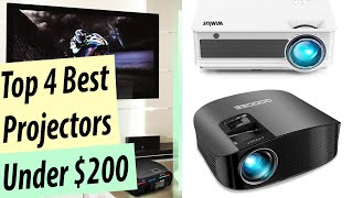 Best Projectors Under 200: Top 5 Best Budget Projector Reviews