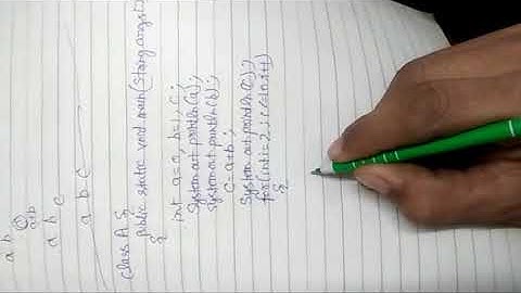 fibonacci series in java(HINDI)