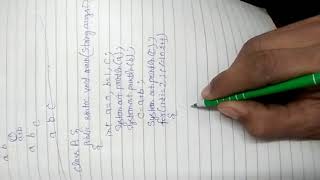 fibonacci series in java(HINDI)