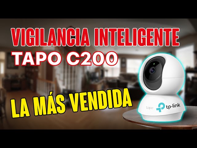 La MEJOR Cámara de SEGURIDAD para INTERIOR, TP Link Tapo C200, Review en  Español