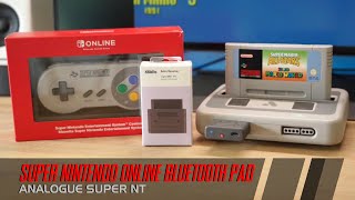 Analogue Super NT Tips - Using the Official Super Nintendo Online Wireless Pad for Switch controller