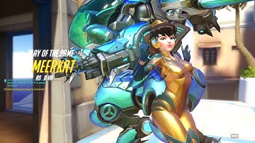 Overwatch D.va team kill