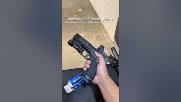 Walther PDP is my favorite striker platform! #pewgun #rangeday #waltherpdp