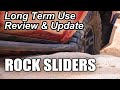 Is angled a good choice toyota rock sliders long term use review and update