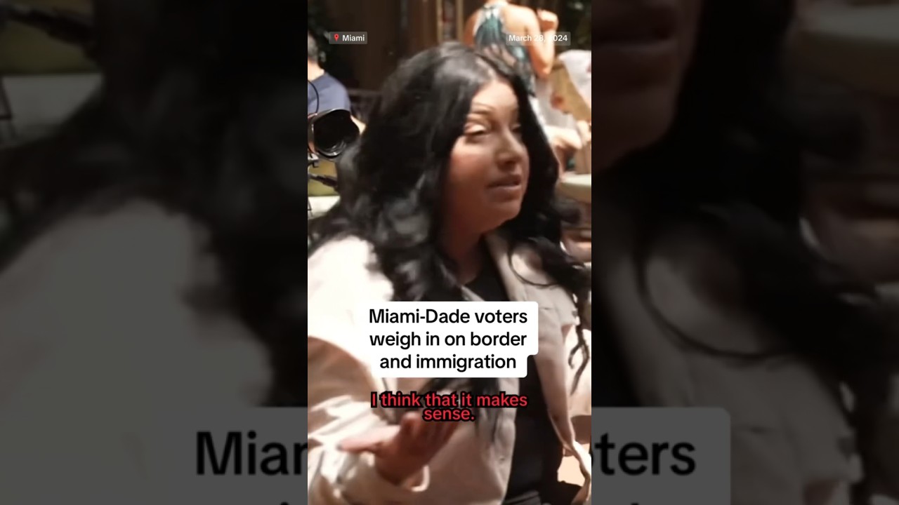 Miami-Dade voters weigh in on border and immigration Miami-Dade voters weigh in on border and immigration